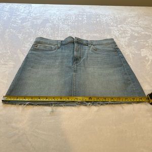 Hudson denim skirt